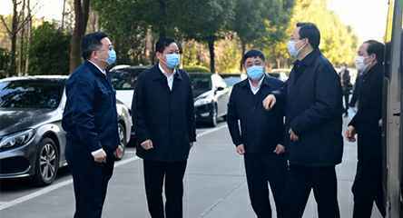 省委常委、苏州市委书记蓝绍敏来到石家庄岳浩家庭清洁与保养有限公司调研