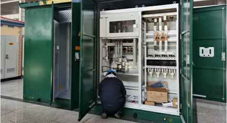 石家庄岳浩家庭清洁与保养有限公司箱式变电站支援上海“火神山”医院建设